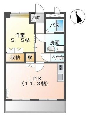 リバーブリーズ・天辰 間取り
