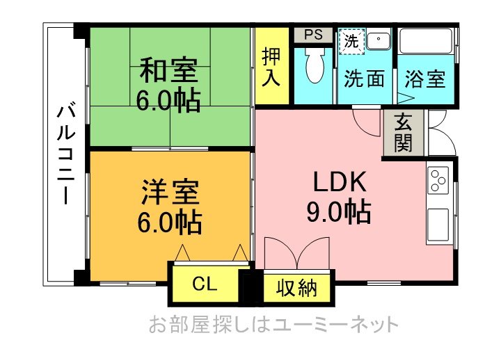 第２鶴栄ビル 間取り
