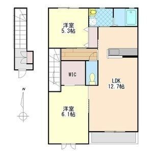 城山ヒルズB 間取り