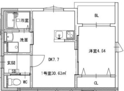 シャロム西子飼 間取り