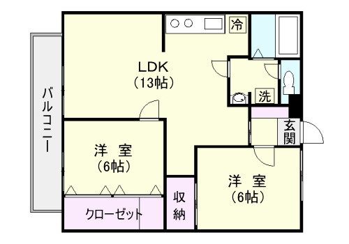 ウインズマンション 間取り