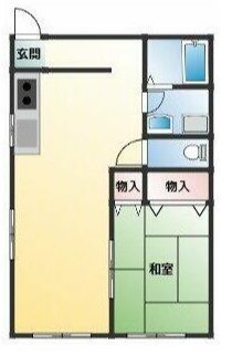 コーポはしやまⅡ 間取り