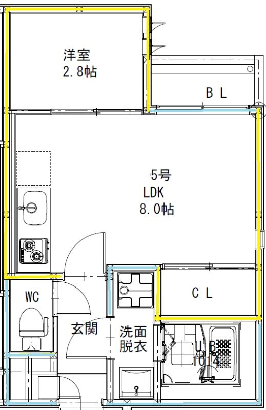 G-smart坪井 間取り