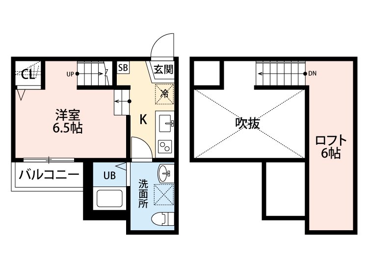 フォンターナ島崎 間取り
