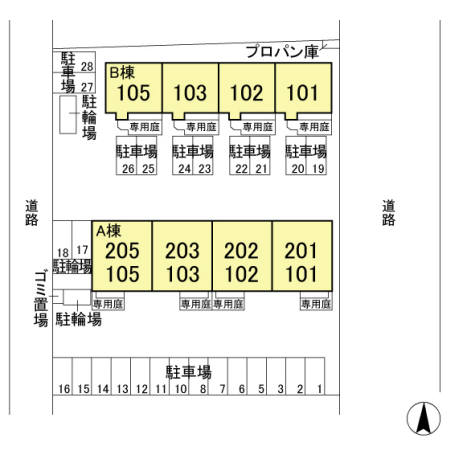 エル・ファロ　Ａ 間取り