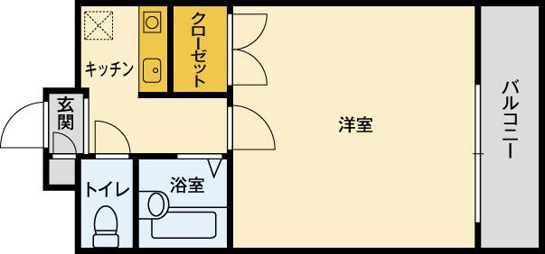 Ｈ＆Ｉ　ドミール 間取り