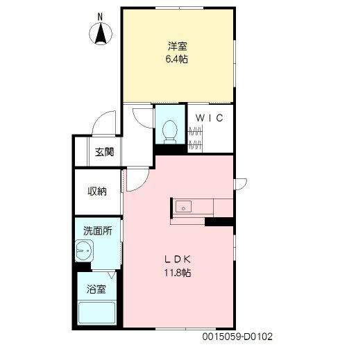 サンロード　Ｄ棟 間取り