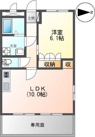 スモールガーデン　巧 間取り