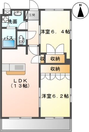 グリーンヒルズ慶 間取り