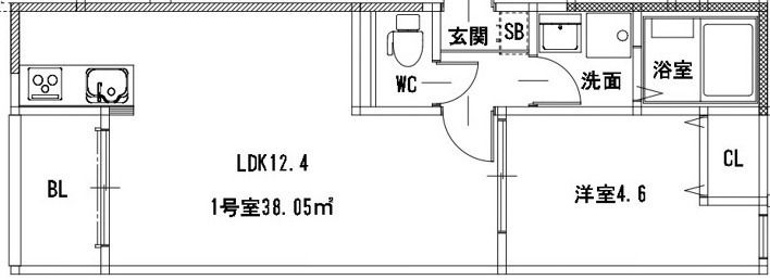 メゾンクレール御領 間取り