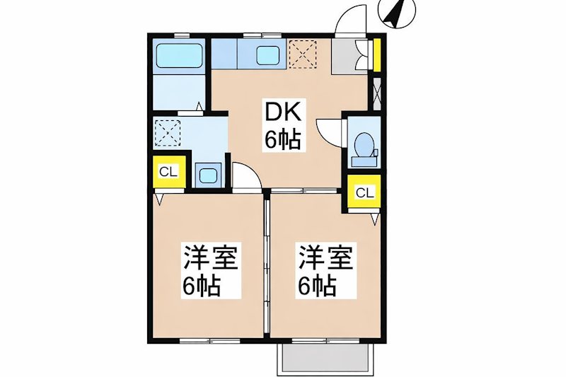 グランドメゾンあいら　D棟 間取り