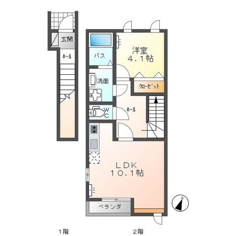 夢風花 間取り