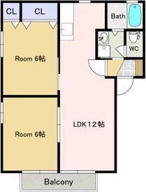 橋本住宅　C棟  間取り