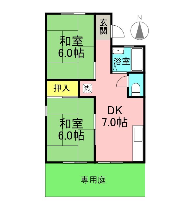 パレーシャル月出Ⅱ 間取り