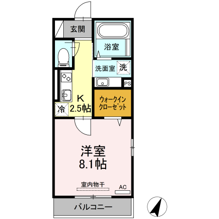 D-roomメゾン保田窪 間取り