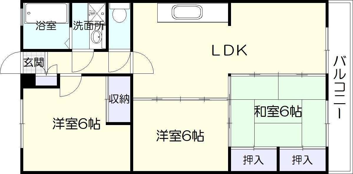 ベネフィス西陵 間取り