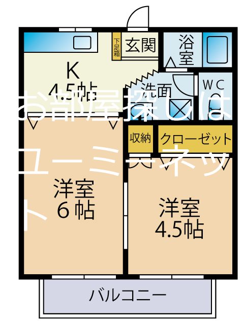 アーバンハウスⅢ 間取り