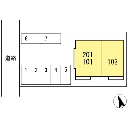 (仮称)D-ROOM帯山 駐車場