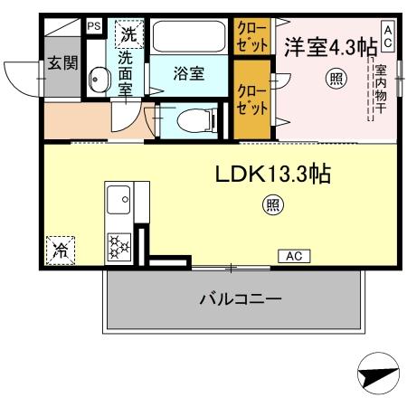TORISIA上代 間取り