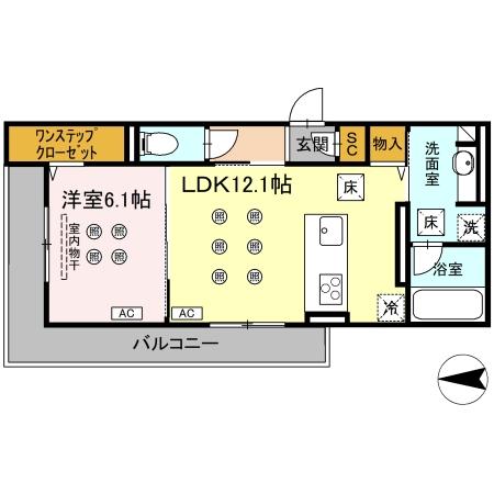 Crest Court 間取り