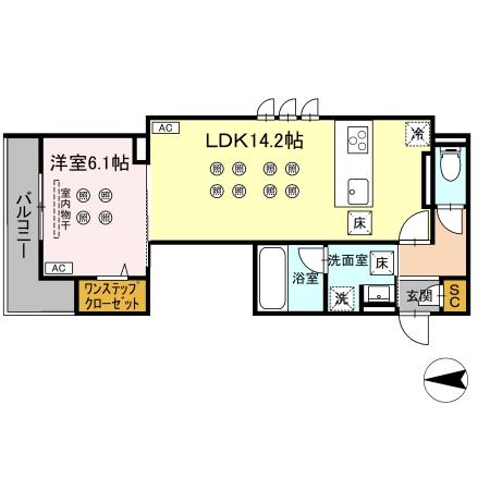 Crest Court 間取り