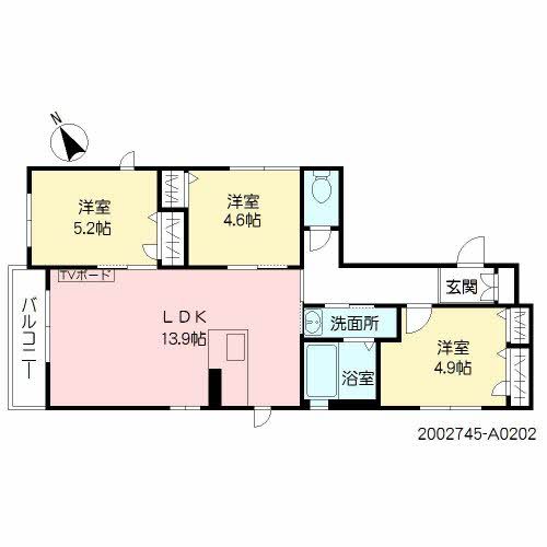 プロヌーブ春日 間取り
