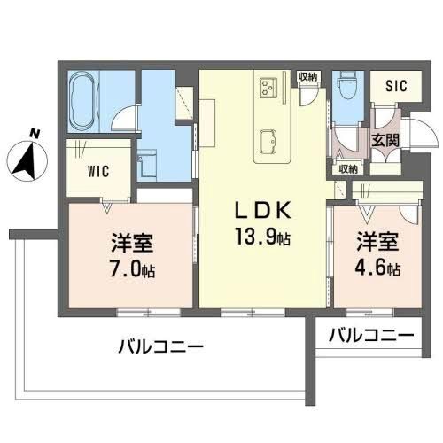 Ｐａｒａｄｉｓｏ琴平 間取り