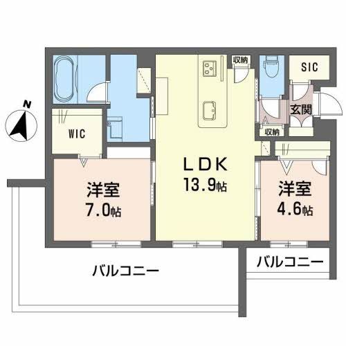 Ｐａｒａｄｉｓｏ琴平 間取り