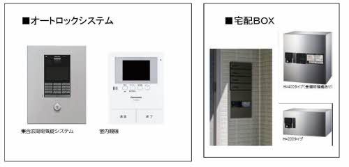 ヴィラグランデ水前寺 セキュリティ