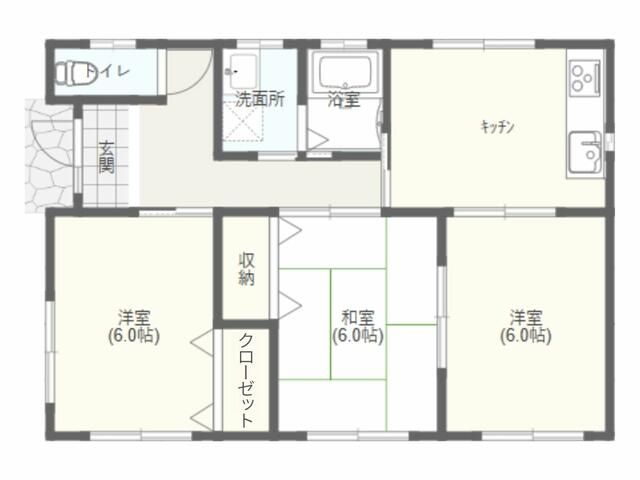 木佐木東住宅 間取り