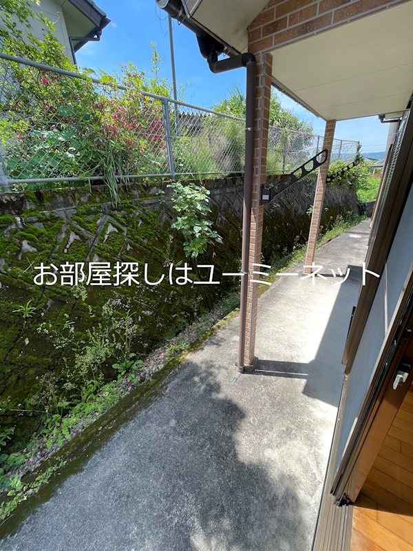 木佐木東住宅 ベランダ