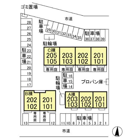 エルミタージュ　Ｂ 間取り