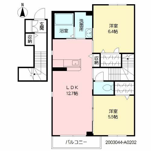 シャーメゾンベノーバ 間取り