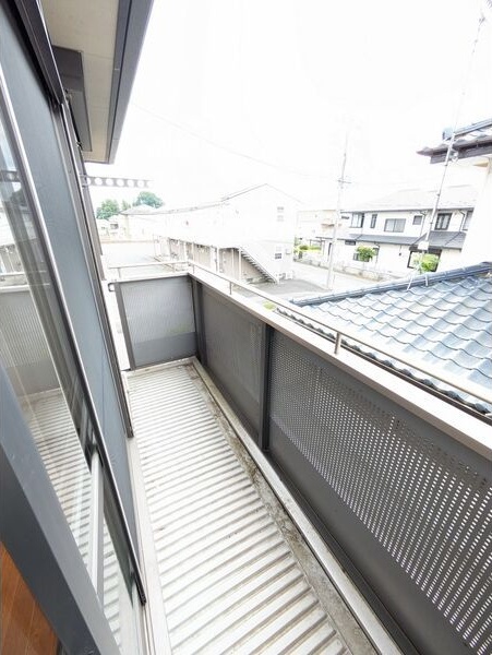 SHM北日本コンド ベランダ