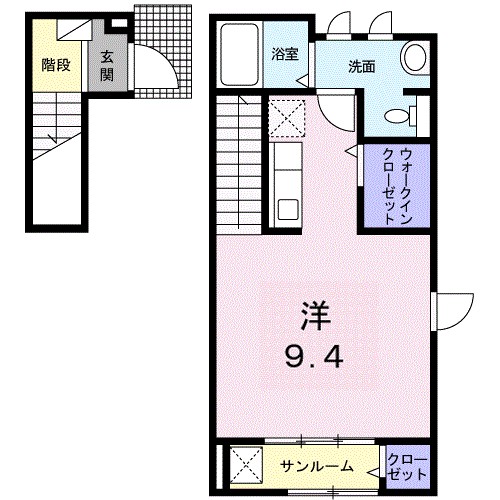 グリーンフローラ　南 間取り