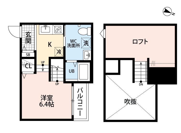 U-style.tsukide6(ユースタイルツキデシックス) 間取り
