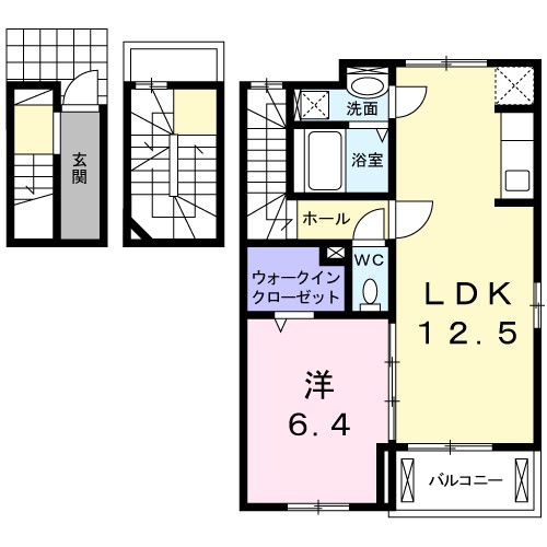 Ｕ’メゾンⅠ 間取り