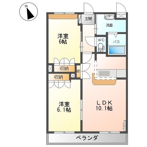 レジアス　ガーデン 間取り