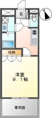 レイクレアⅠ 間取り