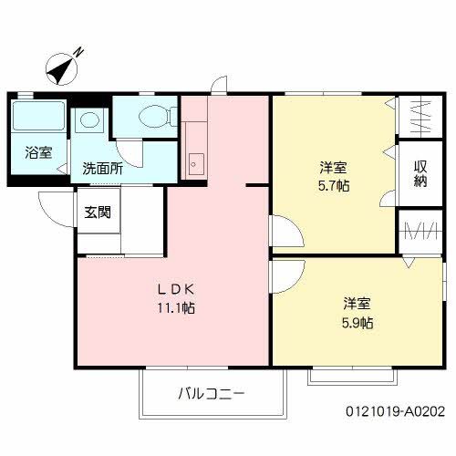ファミールＮ 間取り