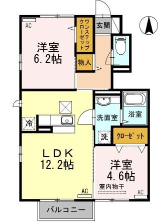 フォレストパークサイド永利 間取り