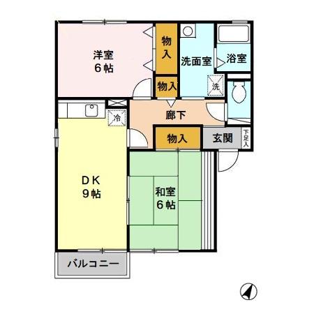 サニーパークハイツ 間取り