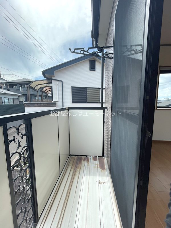 クローバーズヒル田上台 ベランダ