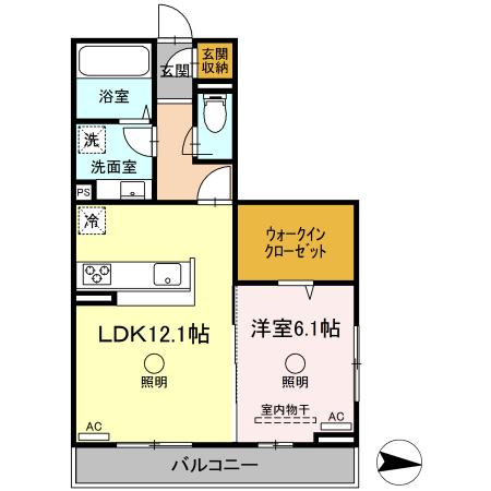 マーレ京町 間取り