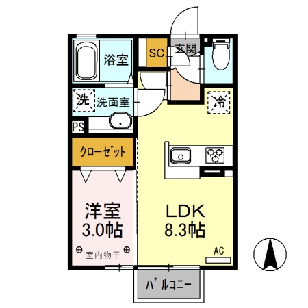 ウエリントン 間取り