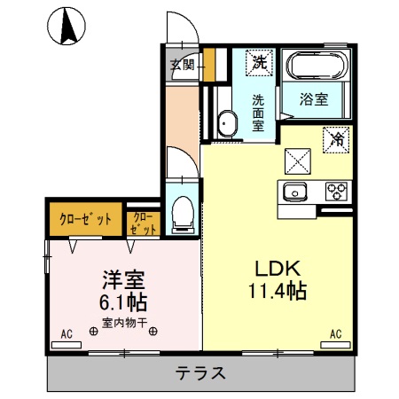 ラディアクレイドル 間取り