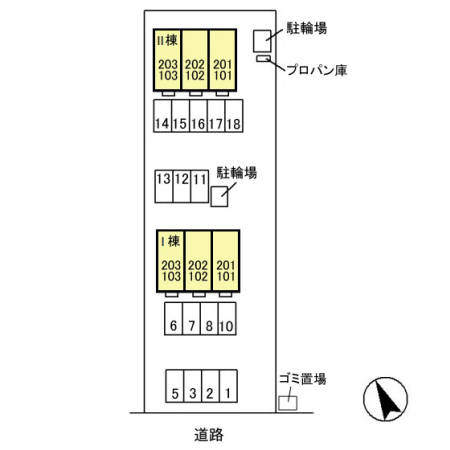 デジール　Ⅰ 間取り