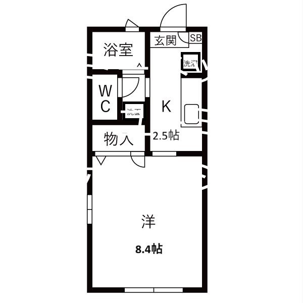 レジェンド・ヤマトA 間取り