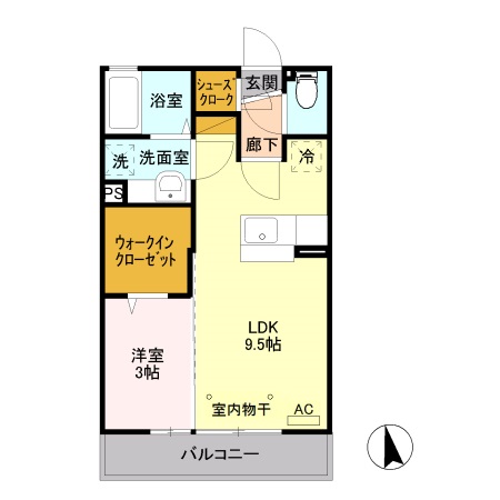 エル・カミーノ城南 間取り