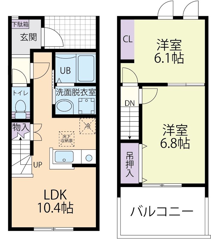 ドミールソノ 間取り